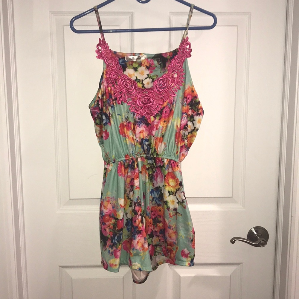 Floral Romper